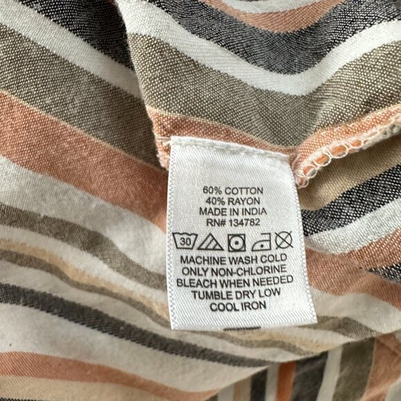 Blush‎ Striped Pantsuit   Size 1X - Picture 6 of 7